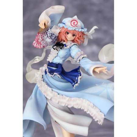 Figure ฟิกเกอร์ Touhou Project Saigyouji Yuyuko โทโฮโปรเจกต์ ไซเกียวจิ ยูยูโกะ Anime ของสะสมหายาก อนิเมะ การ์ตูน มังงะ จากการ์ตูนดังญี่ปุ่น Doll ตุ๊กตา manga Model โมเดล