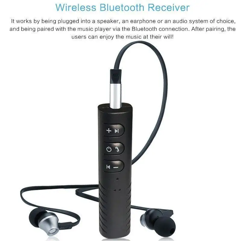 ภาพหน้าปกสินค้าBlth Speaker Car Blth Music Receiver Hands-free บลูทูธในรถยนต์ รุ่น BT310(BLACK) จากร้าน Headset บน Lazada