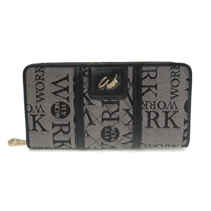 Flynow Work กระเป๋าสตางค์ Wallet รุ่น 1206-24010-011 สี Black