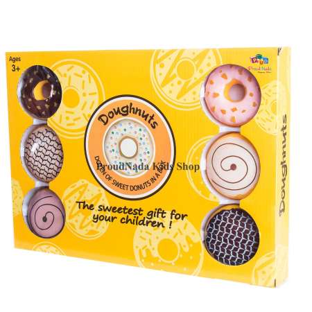 ProudNada Toys ของเล่นเด็กชุดโดนัท 12 ชิ้น Doughnuts NO.9691AB