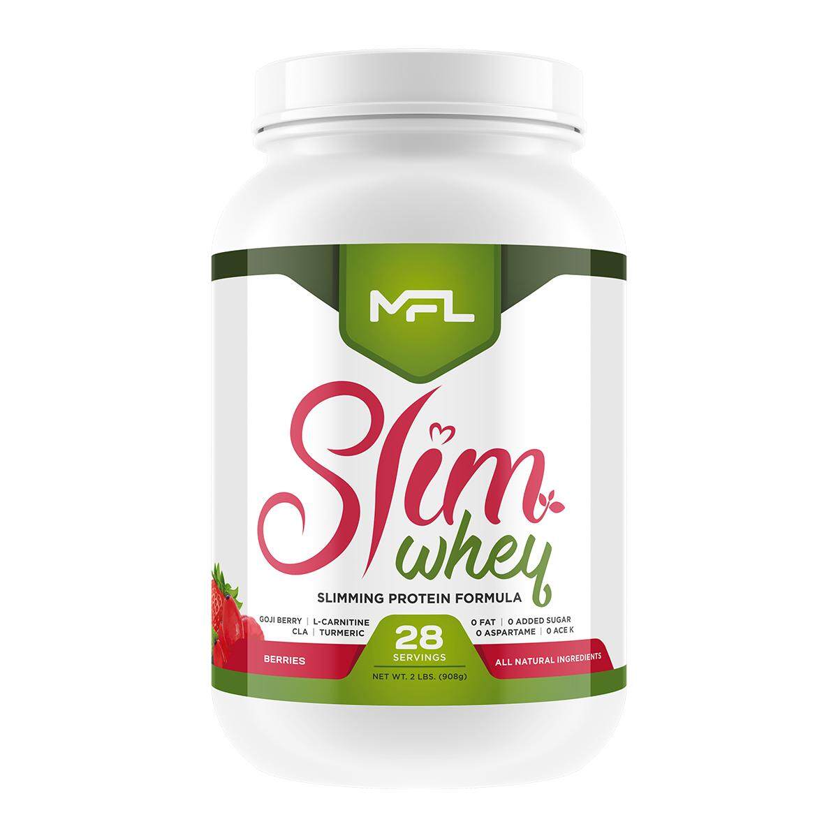 MFL™ Slim Whey เวย์โปรตีนลดไขมัน 2 ปอนด์ - Berries