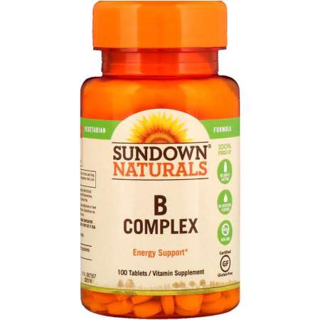 ลดอีก (วิตามินบีรวม)Sundown Naturals, B-Complex, 100 Tablets ด่วนที่สุด