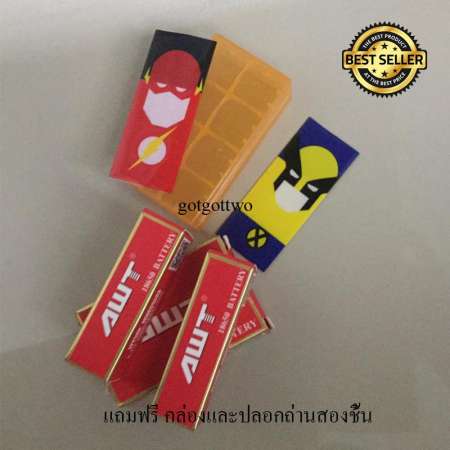 AWT 18650 3000MAH 40A BATTERY ชุดถ่านชาร์จ 2 ก้อน AWT 18650 3000MAH 40A BATTERY ชุดถ่านชาร์จ 2 ก้อน