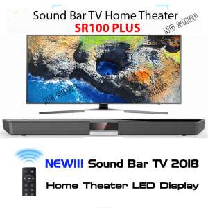 SR100 PLUS : Sound Bar TV 2018 Bluetooth Speaker With LED Display (NEW LP-09 Sound Bar)