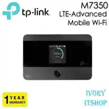 ภาพขนาดย่อของภาพหน้าปกสินค้าTP-LINK M7350 4G LTE Advanced Mobile Wi-Fi Portable Router/ivoryitshop จากร้าน Ivoryitshop บน Lazada