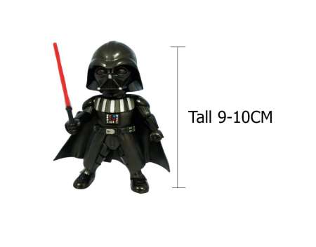 โมเดลฟิกเกอร์ สตาร์วอ ดาร์คเวเดอร์ สูง 9-10เซน Model Figure dark Vader tall 9-10cm