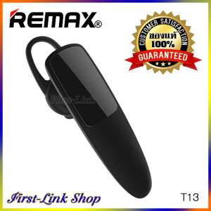 Remax(ของแท้100%) มีให้เลือก 2 สี สีดำ / สีขาว หูฟังบลูทูธไร้สาย Smalltalk Bluetooth RB-T13 **โปรดกดเลือกที่ตัวเลือกสีสินค้าให้ตรงกับสีที่ต้องการ** T13