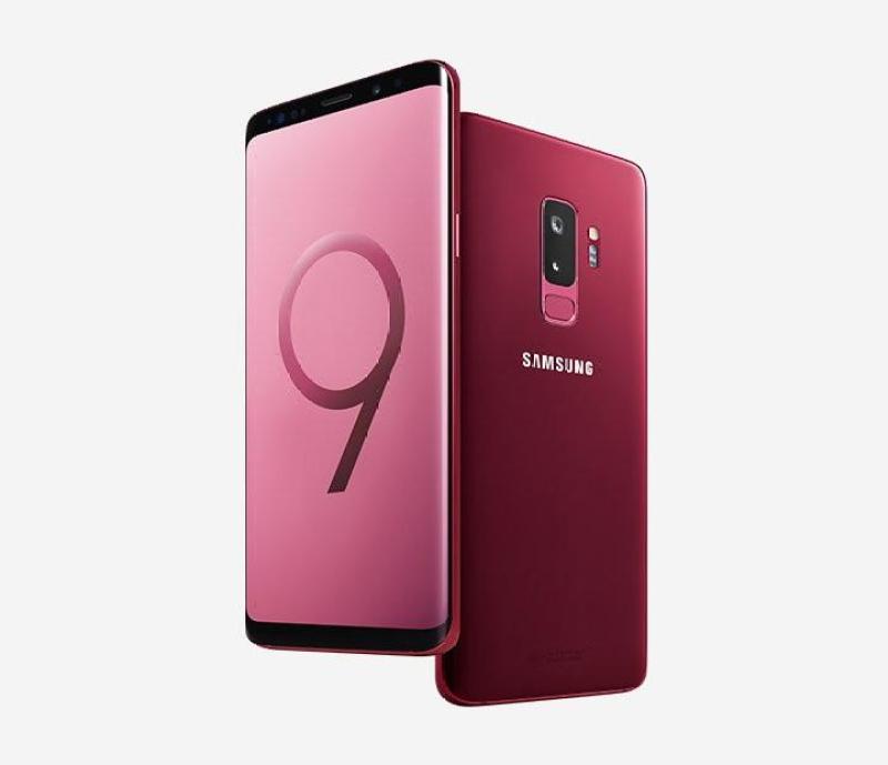 Samsung Galaxy S9 Plus 256GB  (Burgundy Red)แถมฟรีฟิล์มใสติดเครื่อง+เคสใส