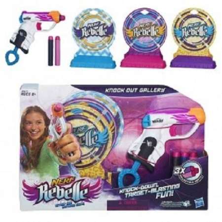 Nerf Rebelle Knock Out Gallery Set