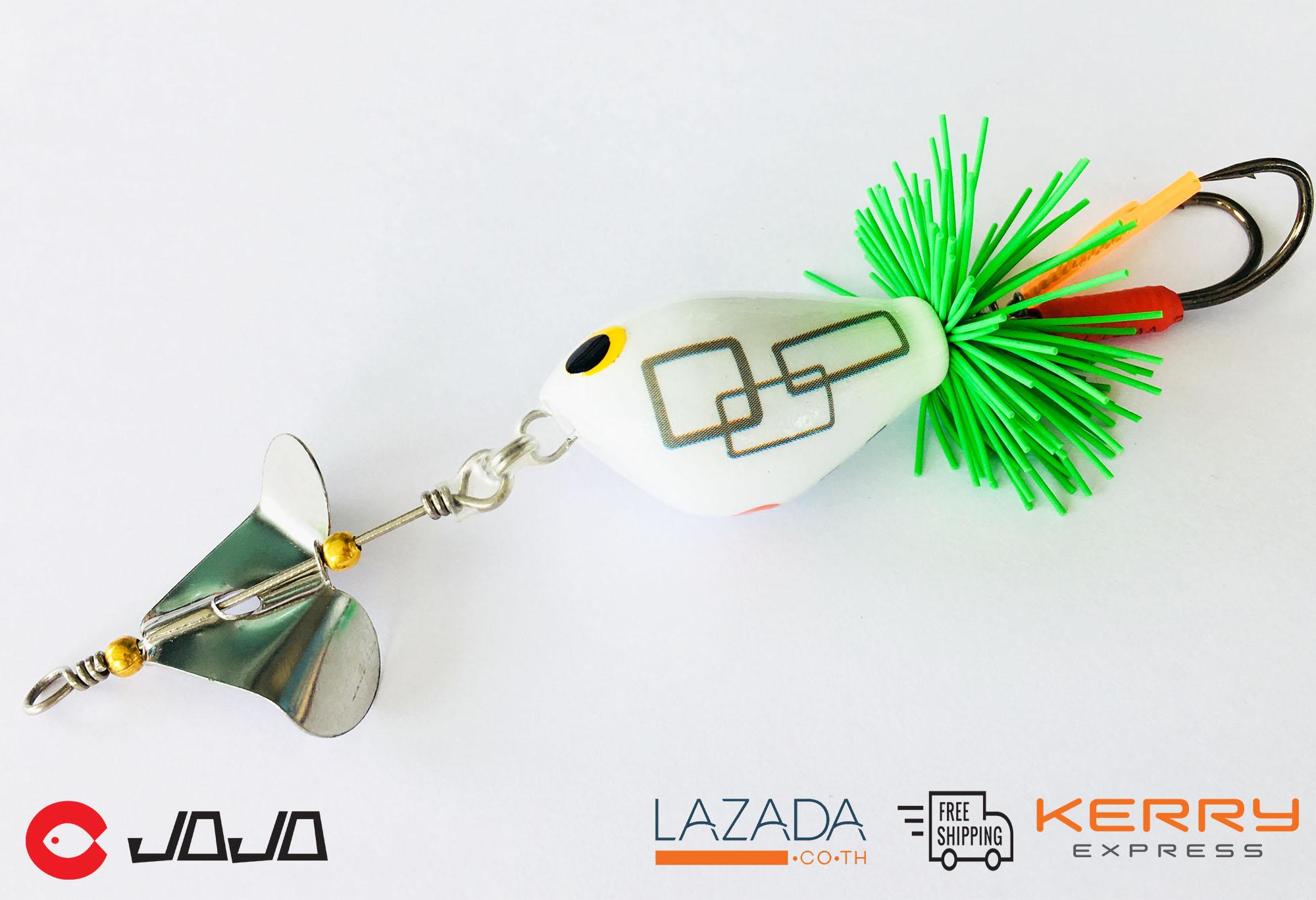 กบใบพัด ตกปลาช่อน ชะโด 12g 4.5cm Jojo มีให้เลือก 5 สี