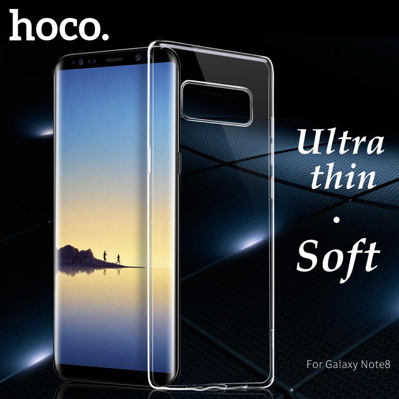 เคส Samsung Galaxy Note 8 Case Hoco Light Series TPU Case Transparent