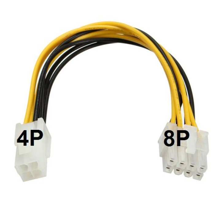 Di shop สายแปลง ไฟ ATX 4 Pin ไปเป็น 8 Pin สำหรับไฟเลี้ยง CPU เมนบอร์ด รุ่นใหม่ Di shop สายแปลง ไฟ ATX 4 Pin ไปเป็น 8 Pin สำหรับไฟเลี้ยง CPU เมนบอร์ด รุ่นใหม่