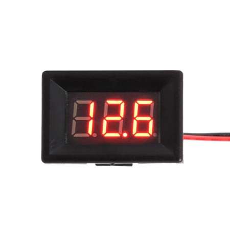 Digital Voltmeter RED LED Display DC4.5-30V Voltage Meter