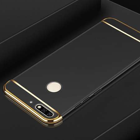ACT เคส  Huawei Y7 Pro 2018 / หัวเว่ย Y7 Pro 2018 / หัวเว่ย Y7 โปร 2018 รุ่น ทูโทน  ชนิด ฝาหลัง กันกระแทก  แบบ PC  ฟรี ฟิล์มกระจก 1 อัน