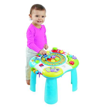 ของเล่น ทอยส์อาร์อัส- โต๊ะดนตรี เปียโน เสริมพัฒนาการ - LETTER TRAIN N PIANO ACTIVITY TABLE - BRU (TRU-897054)