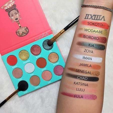 Juvias place The Saharan Eyeshadow Palette อายแชโดว์พาเลตต์