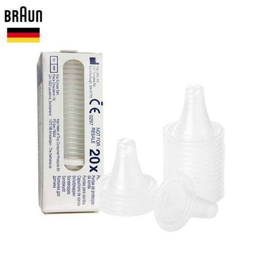 Braun Thermoscan Lens Filter Replacement ฝาครอบปรอทวัดไข้ทางหู สำหรับ Thermometers Models IRT6520 IRT3020, IRT3030, IRT4020, IRT4520, IRT6020 จำนวน 20ชิ้น