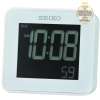 SEIKO CLOCKS นาฬิกาดิจิตอล รุ่น QHL079W - สีขาว