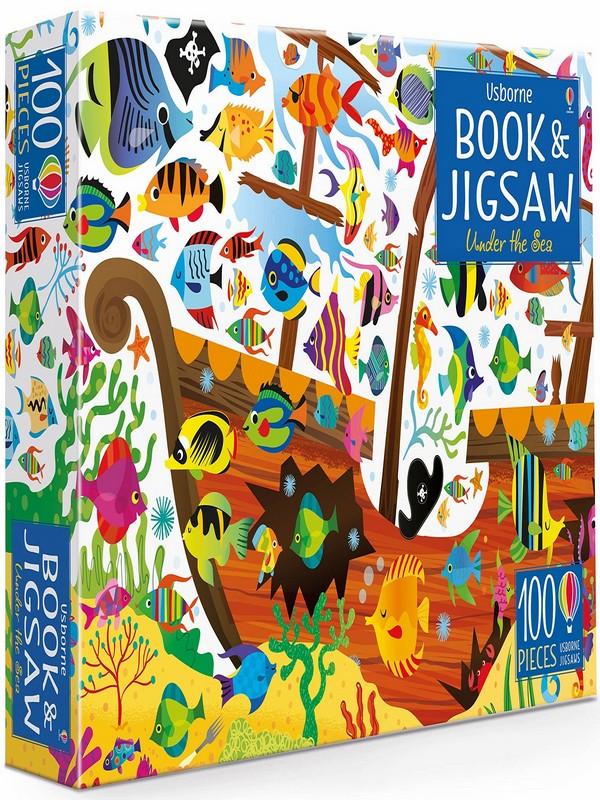 BOOK JIGSAW UNDER THE SEA (100 PCS) - Asia Books - ThaiPick