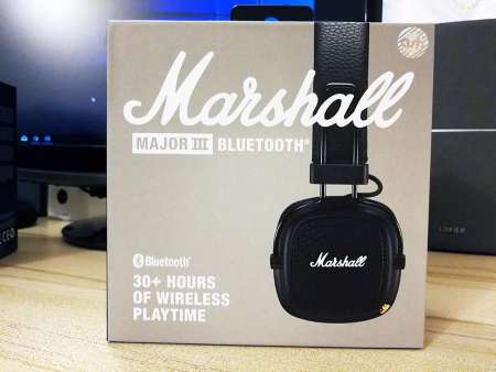 Marshall MajorIII Bluetooth (Major3 BT) รุ่นใหม่ ของแท้ รับประกันศูนย์ไทย หูฟัง Onear ใช้ได้ทั้งแบบไร้สายและแบบต่อสาย เสียงกระหึ่ม ฟังสนุก สุดเท่ห์สำหรับทุกวัย