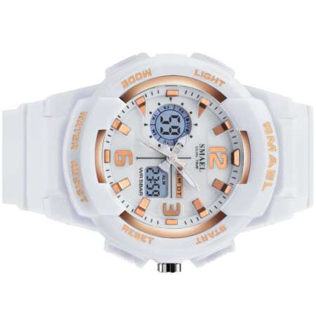 SMAEL นาฬิกาข้อมือผู้หญิง/ผู้ชาย กันน้ำ 100% Sport Digital LED Analog สีสันสุดCool SM1643 SM1645 พร้อมกล่องเหล็ก SMAEL SMAEL นาฬิกาข้อมือผู้หญิง/ผู้ชาย กันน้ำ 100% Sport Digital LED Analog สีสันสุดCool SM1643 SM1645 พร้อมกล่องเหล็ก SMAEL