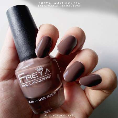 Freya น้ำยาทาเล็บหายใจได้ รุ่น H271Chocolate