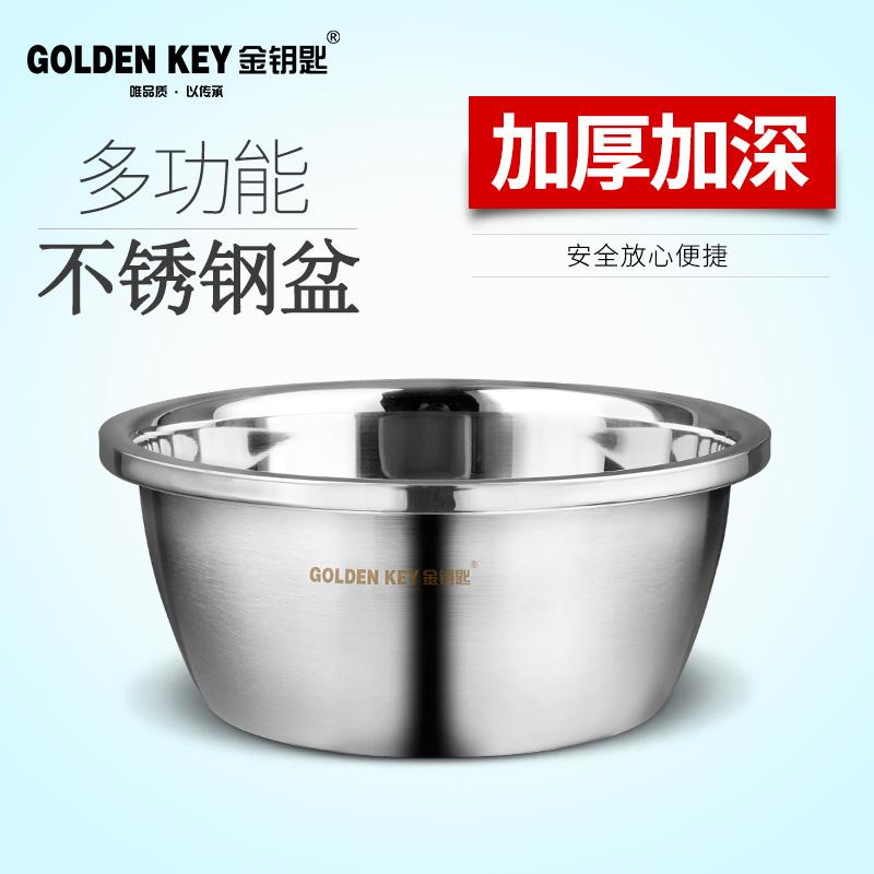 Chiếc Chìa Khóa Vàng Hình Tròn Chậu Inox