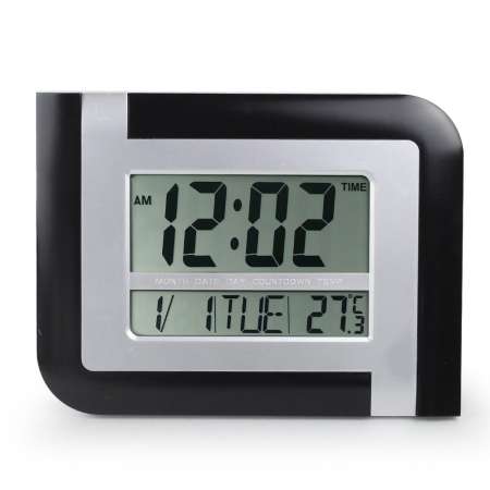 ข้อมูลจำเพราะ Telecorsa นาฬิกาดิจิตอล แบบ Dual-LCD 5887 ตั้งโต๊ะหรือแขวนก็ได้ รุ่น
DigitalClock5887-06a-song มองหาส่วนลด