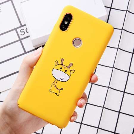 Case Xiaomi รุ่น Redmi Note 5 ลายการ์ตูนยีราฟ (Giraffe) เคสมือถือ เคสโทรศัพท์ เคส Redmi Note 5 ของแท้ 100 % by TOMKAS for Xiaomi Redmi Note 5 