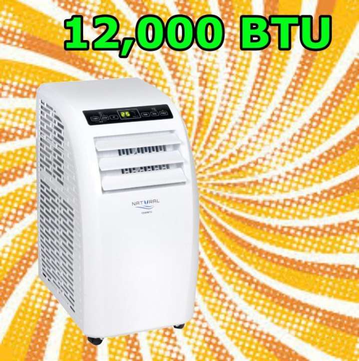 แอร์คอนดิชั่น เคลื่อนที่ สุดคุ้ม Natural 12,000 BTU รับประกันศูนย์