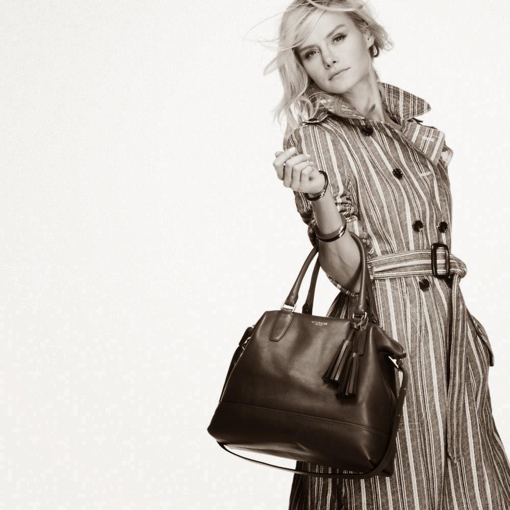 Coach Legacy Leather Rory Satchel Shoulder Handbag รุ่น 19892 - Sand ...