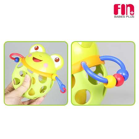FIN BABIESPLUS ของเล่นยางกัดเขย่ามือ meibeile รุ่น TCN-089