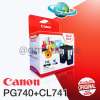 CANON PG-740 (BLACK) + CL-741 COLOR TWIN PACK : image CANON PG-740 (BLACK) + CL-741 COLOR TWIN PACK
