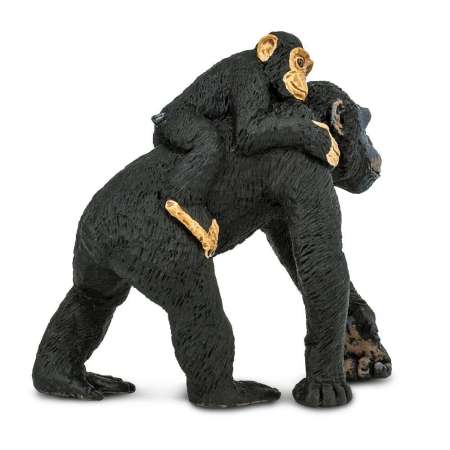 Safari Ltd. : SFR295929 โมเดลสัตว์ Chimpanzee with Baby