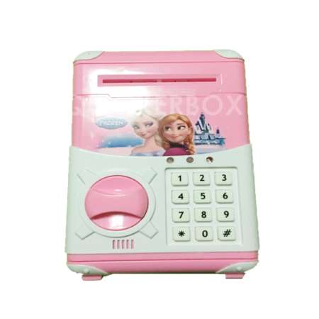 Safe Bank Elsa ออมสินดูดแบงค์ ATM ตู้เซฟ กระปุกออมสิน เอลซ่า
