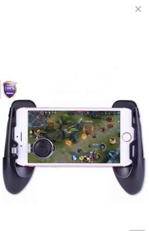 Joypad K2 จอยถือด้ามจับเล่นเกมสำหรับมือถือ พร้อมจอย ROV (Black/สีดำ)