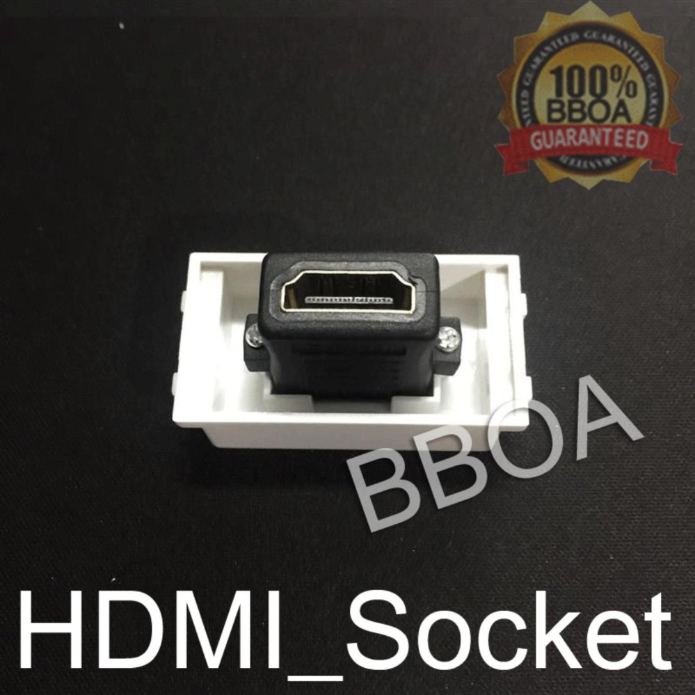 HDMI ตัวเมีย มาใส่หน้ากาก Panasonic รุ่นใหม่ FEMALE SOCKET Module WALL FACE PLATE OUTLET