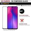 ซื้อ 2 ฟรี 1 - กระจก 5D แบบสูญญากาศ OPPO A7 สีดำ ฟิล์มกันรอย กระจกนิรภัย เต็มจอ - Premium 5D Curved Tempered Glass Black for OPPO A7