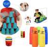 แก้วสแต็ค (Stacking Cup) เกมเรียงแก้ว (Magic Flying Stacking Cup)