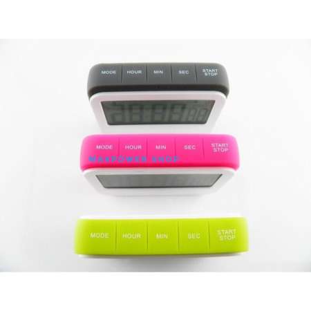 นาฬิกาดิจิตอล ใช้ดูเวลาปกติ  จับเวลา เดินหน้า ถอยหลัง 24 ชั่วโมง Timer - Clock Multifunction รุ่น RT - 330