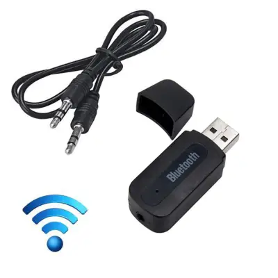 USB Bluetooth BT-163 บลูทูธมิวสิครับสัญญาณเสียง 3.5mm แจ็คสเตอริโอไร้สาย USB A2DP Blutooth เพลงเสียง Transmitt รับ dongle อะแดปเ
