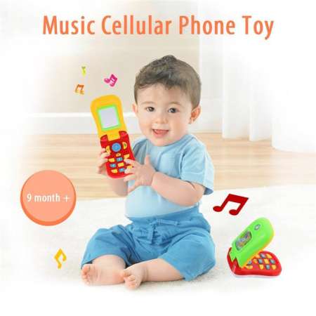 Hello mom Music Cellular Phone For Baby โทรศัพท์มือถือของเล่น สำหรับเด็ก