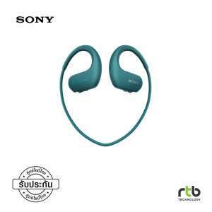 Sony หูฟังไร้สาย รุ่น NW WS413 Sport Walkman - Blue