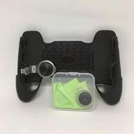 Joypad K2 จอยถือด้ามจับเล่นเกมสำหรับมือถือ พร้อมจอย ROV (Black/สีดำ)-JL-01/