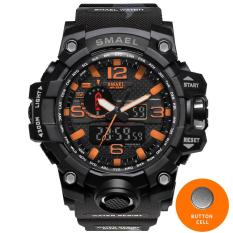 SMAEL 1545 Military Watch Digital Brand Watch S Shock Men’s Wristwatch Sport LED Watch Dive 1545B 50m Wateproof Fitness Sport Watches – intl