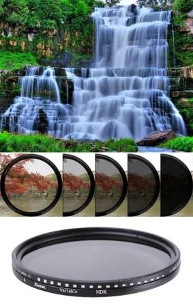 Kernel Variable Adjustable Fader ND ND2-ND400 Filter ขนาด 67 mm.