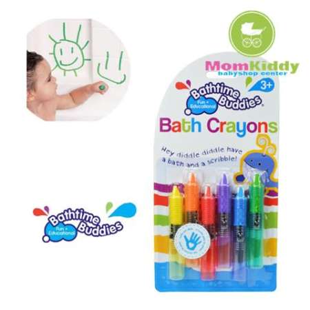 ดินสอสีวาดภาพในห้องน้ำ Bathtime Buddies Bath Crayons - MTY18117