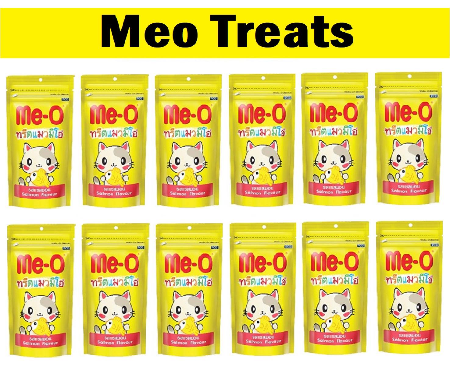รีวิว Meo Treats มีโอ ขนมแมว รสแซลมอน 12 ถุง รีวิว Meo Treats มีโอ ขนมแมว รสแซลมอน 12 ถุง