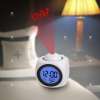 EGB นาฬิกาปลุก LED มัลติฟังก์ชั่น แสดงอุณหภูมิ ฉายเเสงเเสดงเวลา ได้ทีเพดาน หรือผนัง ของขวัญ