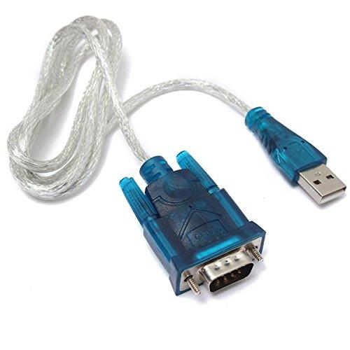 1m USB To RS232 Serial Port 9 PIN DB9 COM Converter Cable Adapter for
